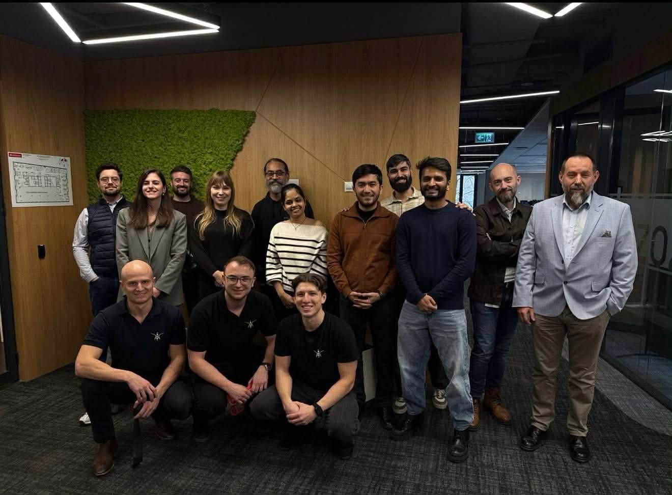 Das Team von Physio4Events gemeinsam mit dem Team von Amadeus